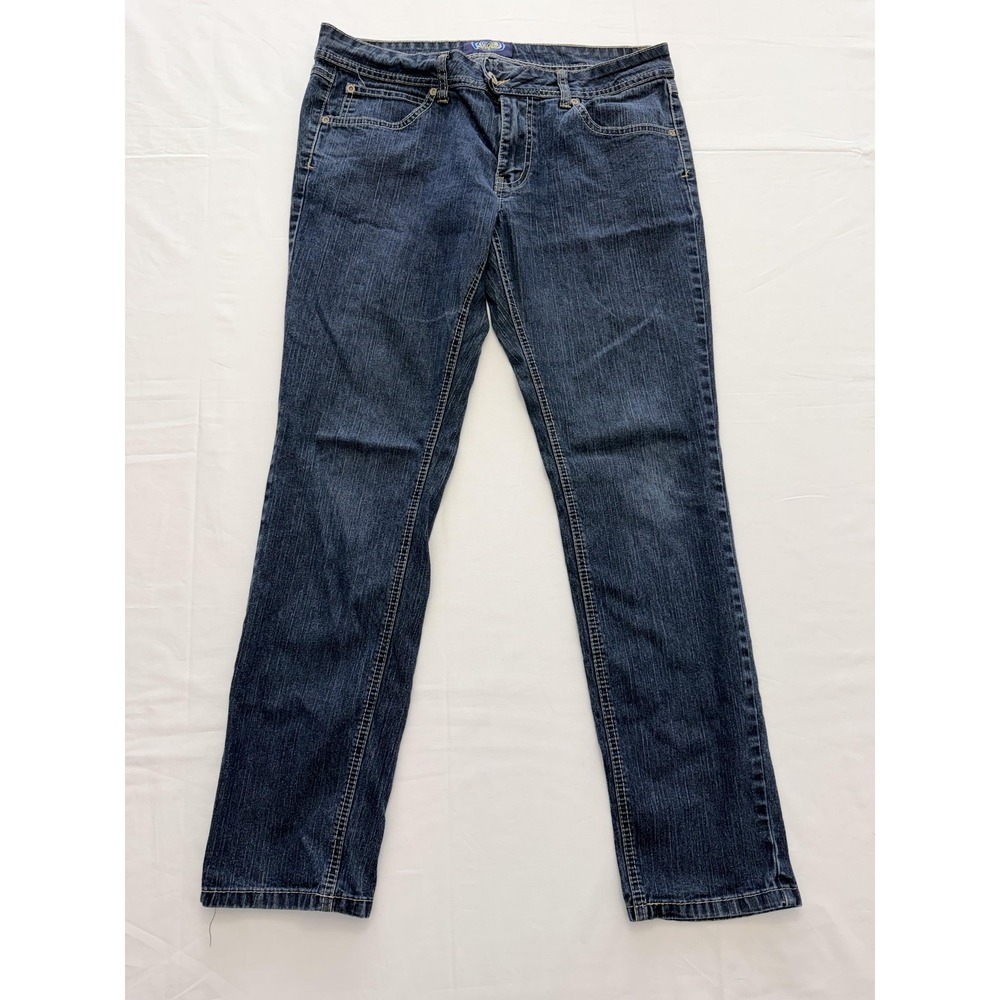 Angels Bootcut Jeans Juniors 13 Blue Med Wash Mid Rise Stretch 36x29 Denim